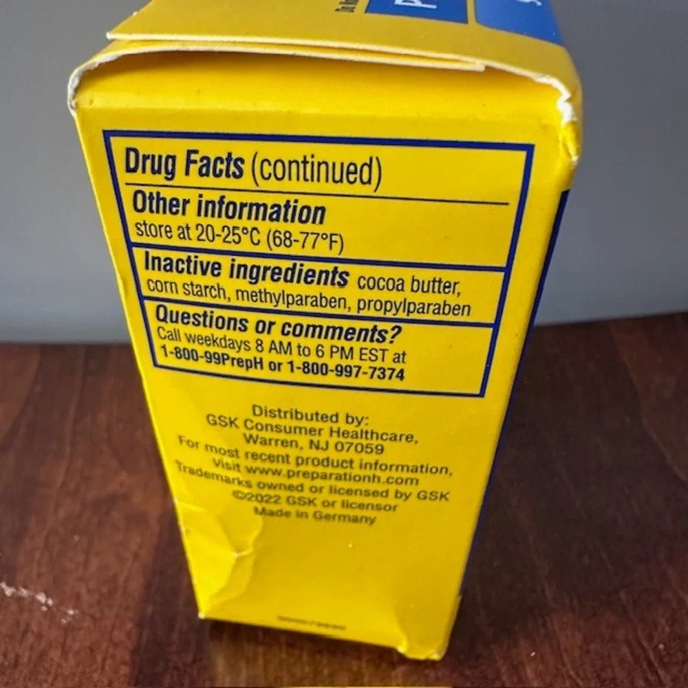 Preparation H soothe discomfort
